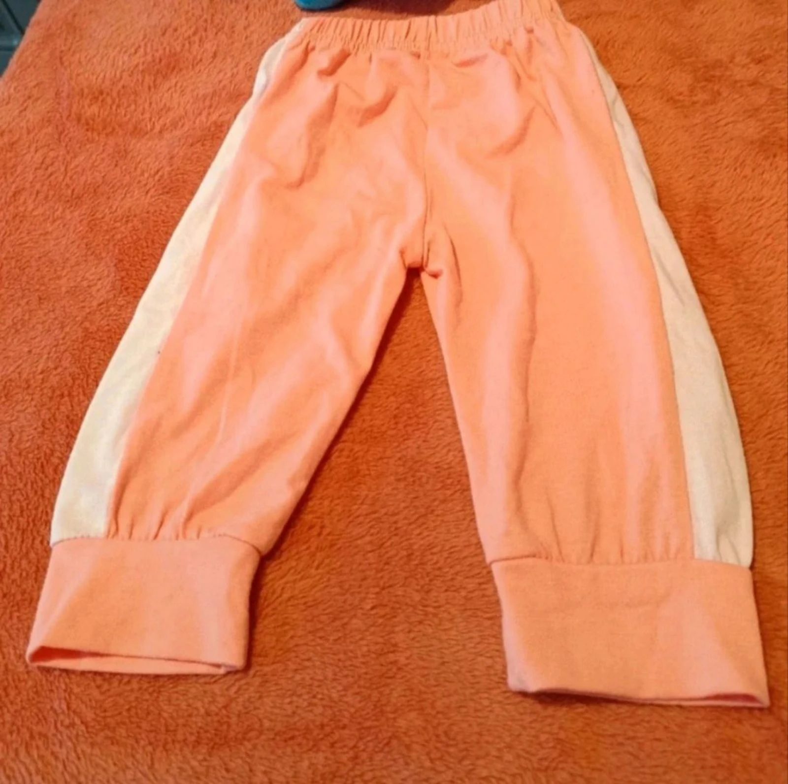 Conjunto para bebê de 2 peças rosa "Eu amo mamãe e papai" – Tamanho 0-3 meses – Muito bom estado – photo 3
